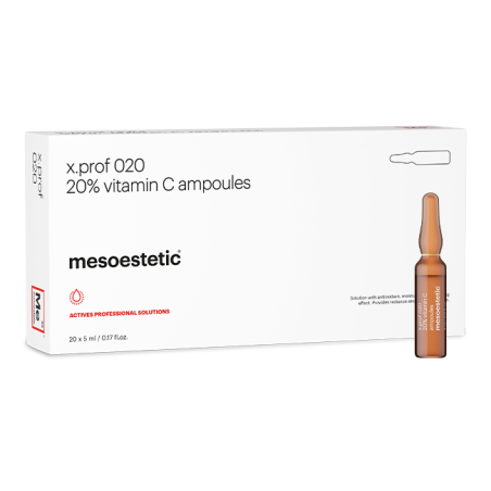 MESOESTETIC x.prof 020 vitamin C 20% | 20 ampoules de 5ml